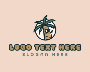 Tree Service - Palm Tree Landscaping logo design