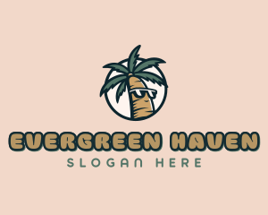 Palm Tree Landscaping logo design