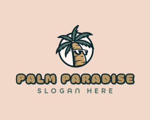 Palm Tree Landscaping logo design