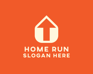 Home Arrow Delivery logo design