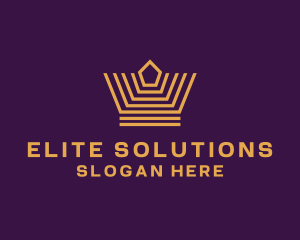 Premium - Premium Venture Crown logo design