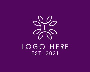 Eco Friendly - Simple Flower Boutique logo design
