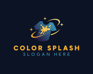 Ink Splash Apparel logo design