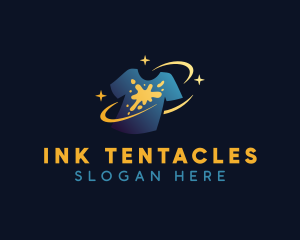 Ink Splash Apparel logo design