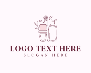 Beautician - Feminine Beautician Cosmetics logo design