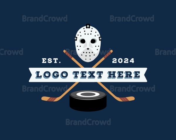 Sports Hockey Tournament Logo