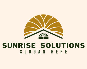 Daylight - Elegant Sun House logo design