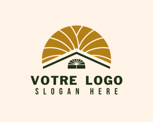Property Developer - Elegant Sun House logo design