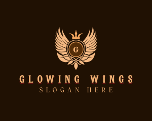 Royal Crown Wings logo design