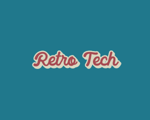 Retro Cartoon Business logo design