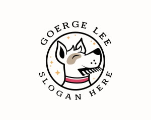 Veterinary - Dog Care Grooming logo design