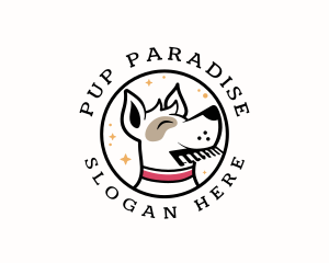 Dog Care Grooming logo design