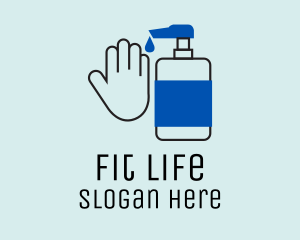 Handwash - Liquid Hand Soap logo design