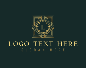 Luxury Art Deco logo design