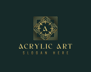 Luxury Art Deco logo design