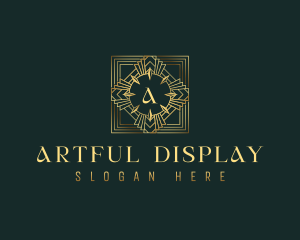 Luxury Art Deco logo design