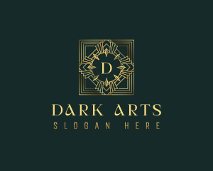 Luxury Art Deco logo design