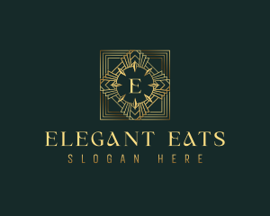 Luxury Art Deco logo design