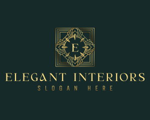 Luxury Art Deco logo design