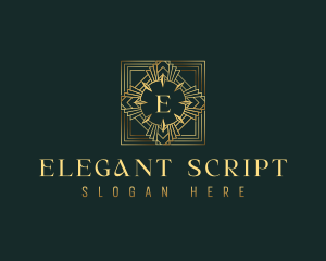 Luxury Art Deco logo design