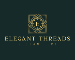 Luxury Art Deco logo design