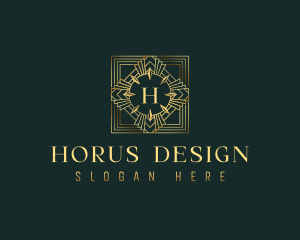 Luxury Art Deco logo design