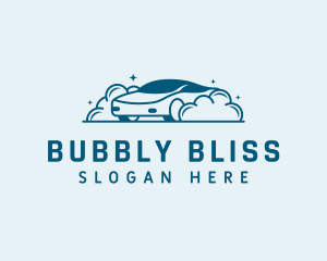 Car Wash Bubbles logo design