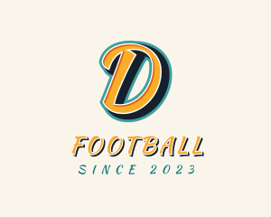 Store - Record Label Letter D logo design