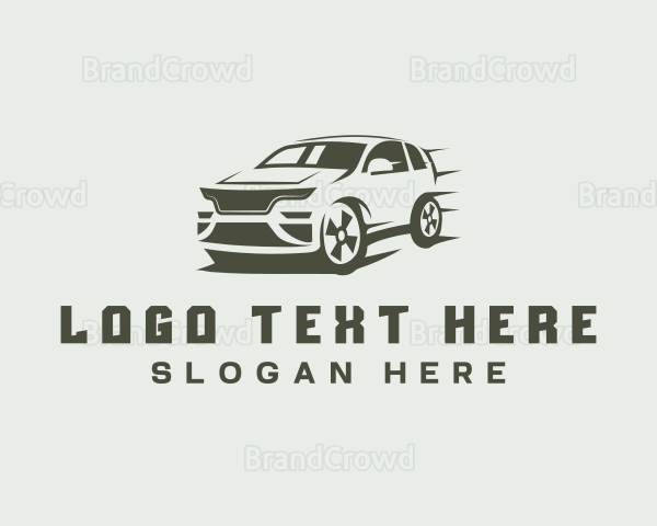 Fast Car SUV Logo