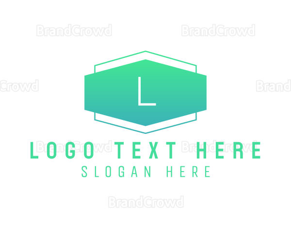 Minimalist Hexagon Business Logo