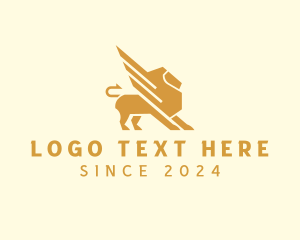Corporate - Elegant Lion Griffin logo design