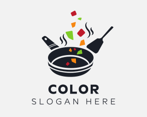Vegan - Fresh Cuisine Restaurant logo design