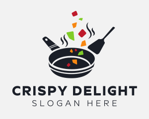 Fried - Fresh Cuisine Restaurant logo design