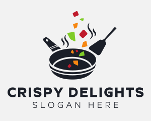 Fried - Fresh Cuisine Restaurant logo design