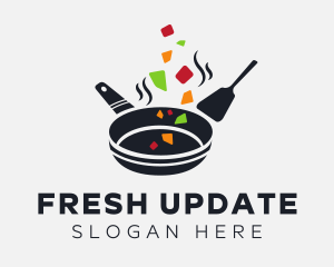 Fresh Cuisine Restaurant logo design