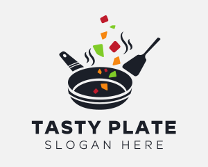 Dish - Fresh Cuisine Restaurant logo design