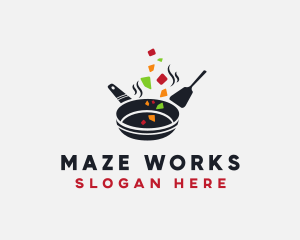 Fresh Cuisine Restaurant logo design