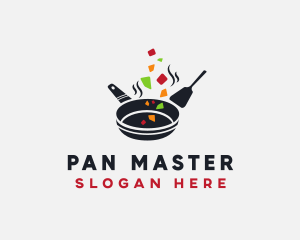 Pan - Fresh Cuisine Restaurant logo design