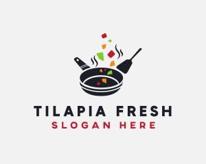 Fresh Cuisine Restaurant logo design