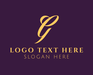 Luxurious Elegant G Logo