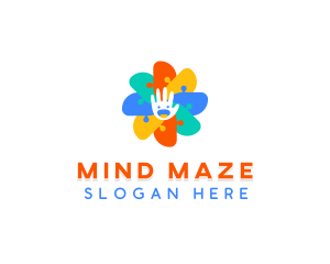 Puzzle - Puzzle Learning Educational logo design