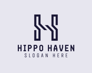 Generic Industrial Letter H logo design