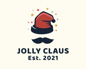 Santa Claus Staff logo design