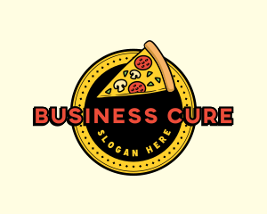 Pizza Restaurant Emblem Logo