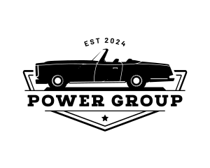 Classic Car Garage Logo