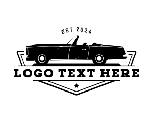 Classic Car Garage Logo