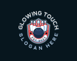 Bowling Pin Sport logo design