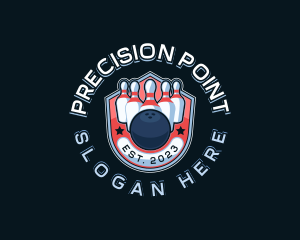 Bowling Pin Sport logo design