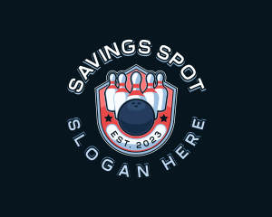 Bowling Pin Sport logo design