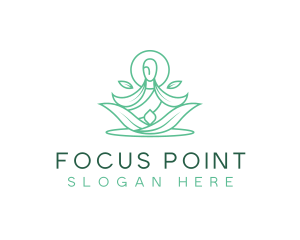 Lotus Relaxing Yoga logo design